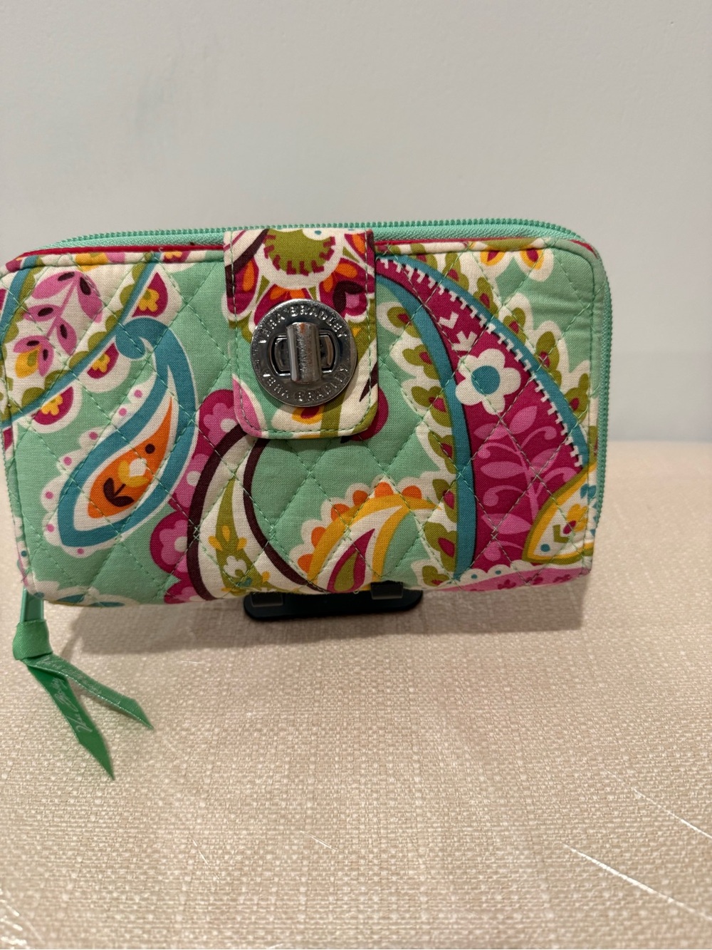 Vera Bradley, Turlock, wallet, and Tutti Frutti